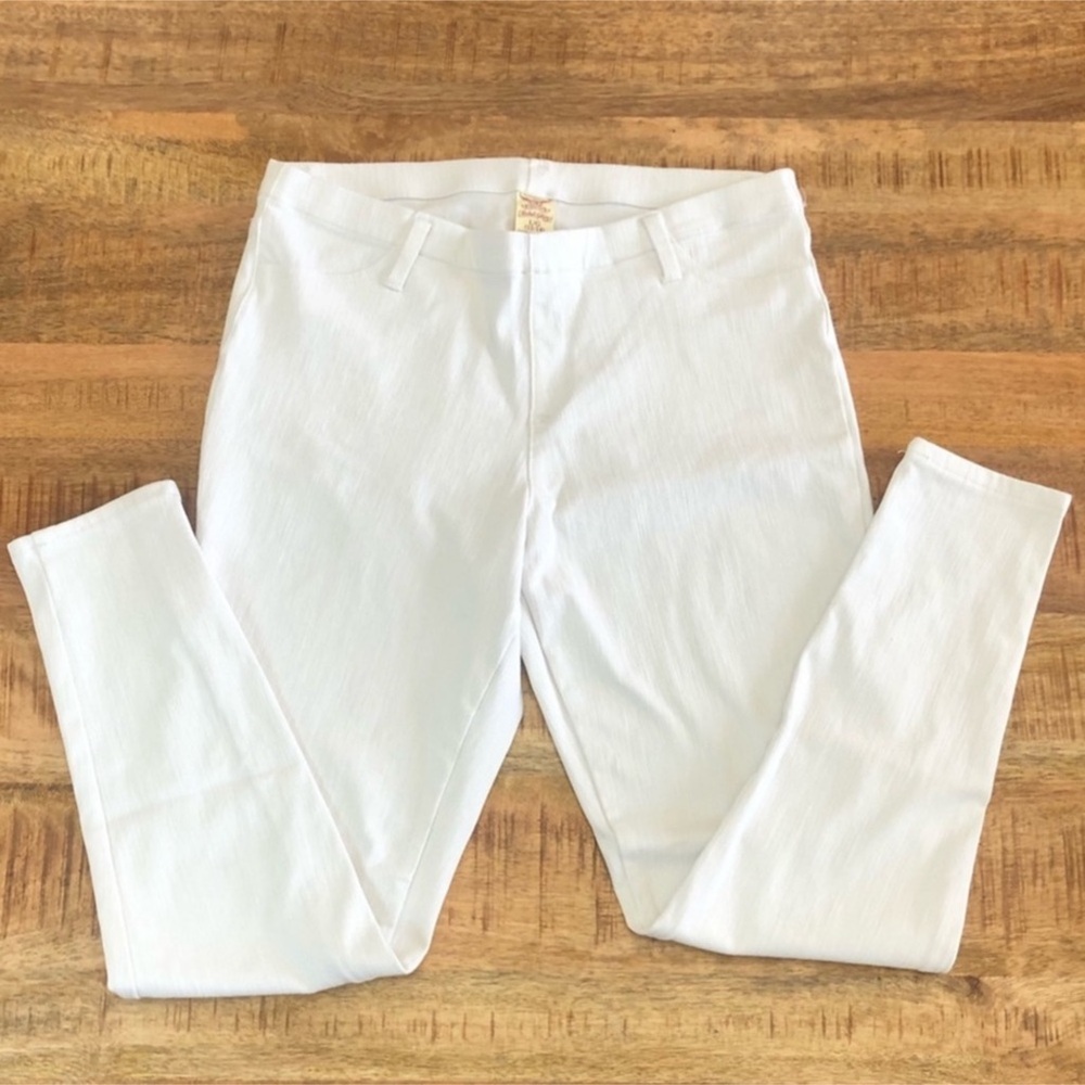 Faded Glory Size Large(12-14)White Jeggings (NWOT)